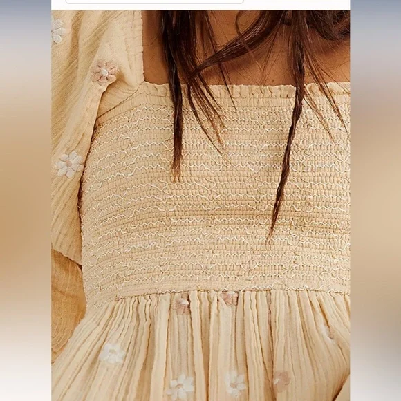 Free People Dahlia Embroidered Maxi Dress - Picture 4 of 12